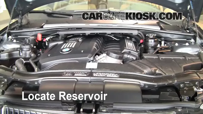 2008 BMW 328xi 3.0L 6 Cyl. Sedan (4 Door) Windshield Washer Fluid Add Fluid